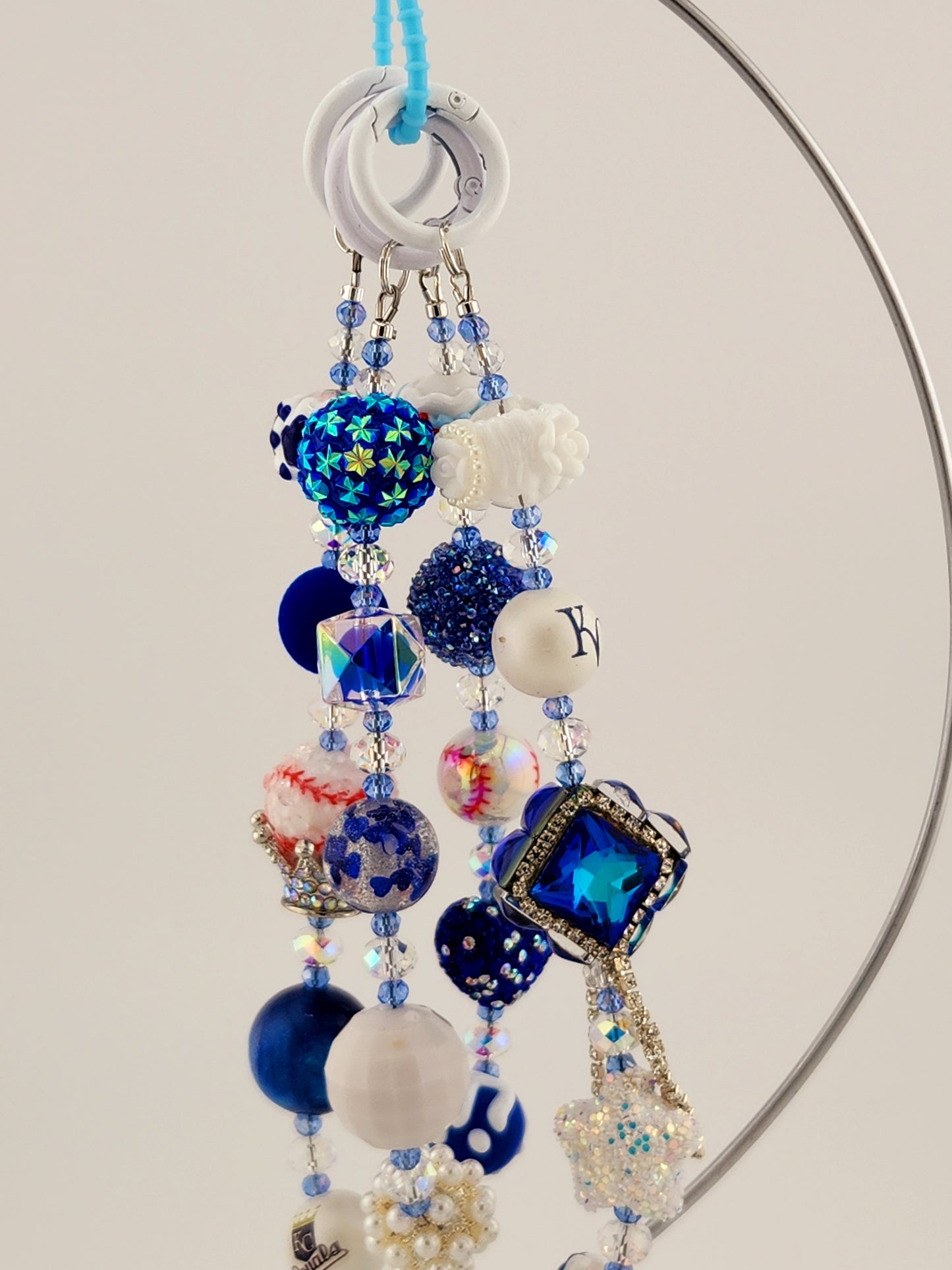 Professional Baseball Team Chain Charms