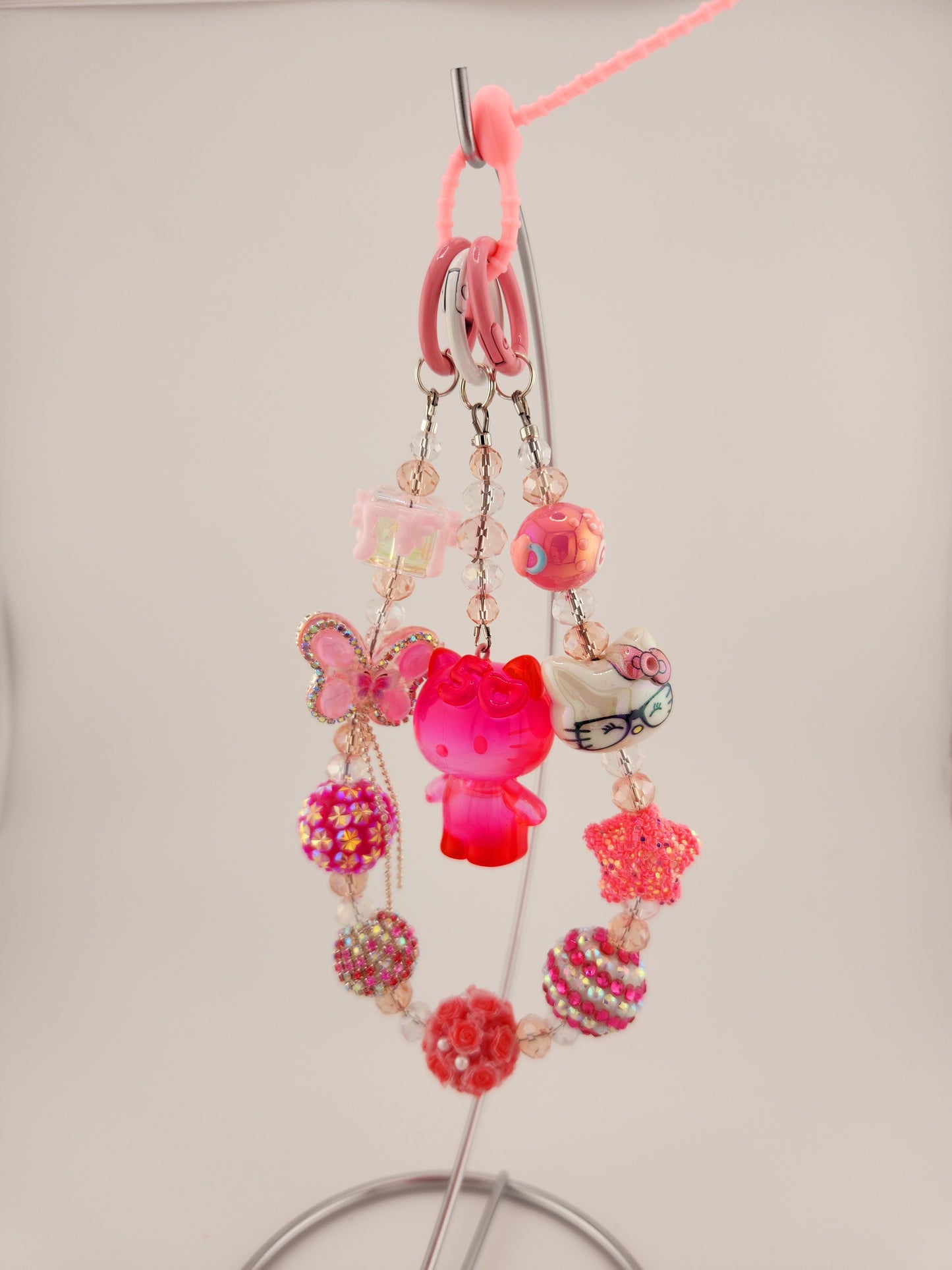 Bean Single Chain Charms w/ Dangle