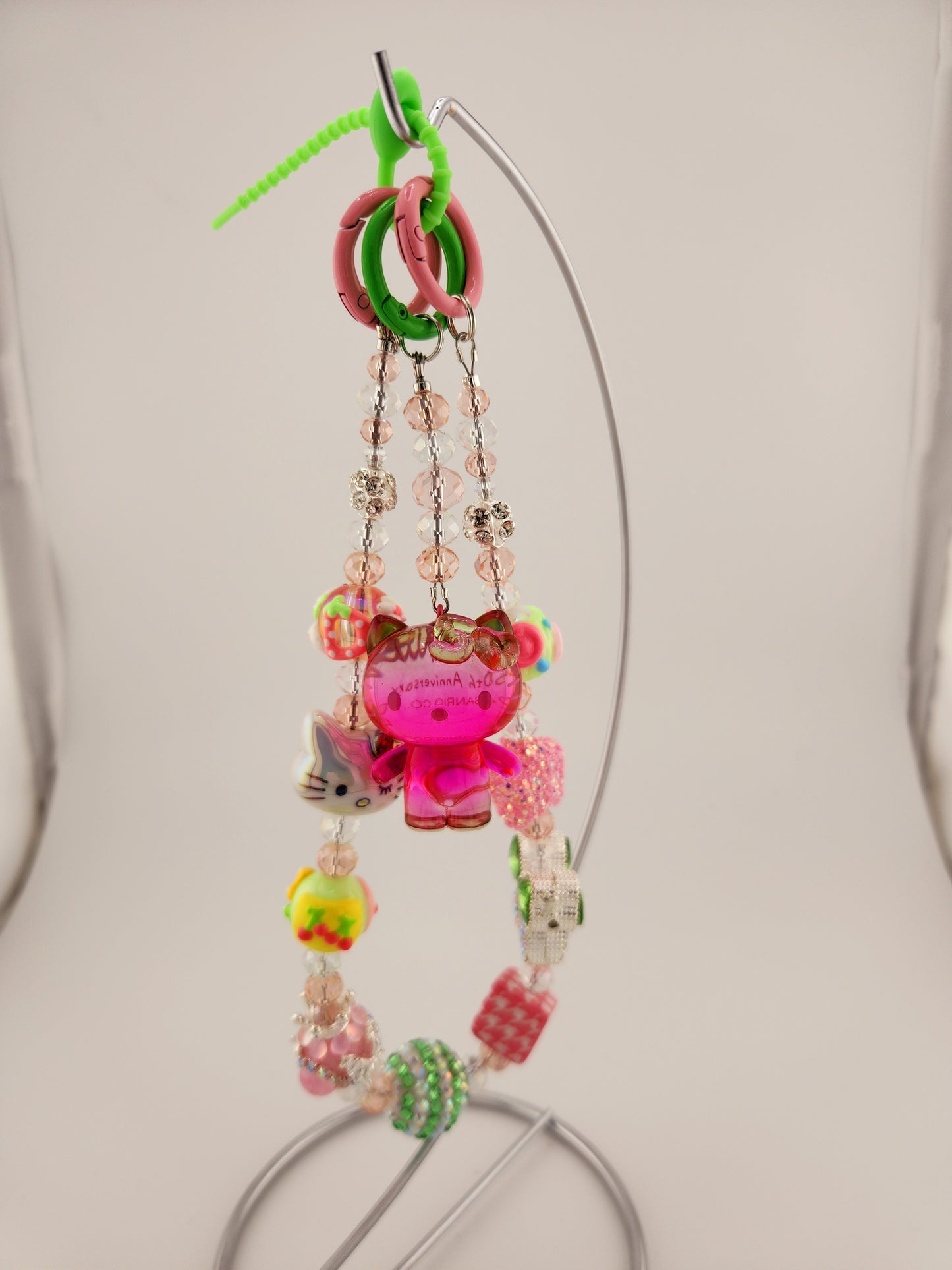 Bean Single Chain Charms w/ Dangle