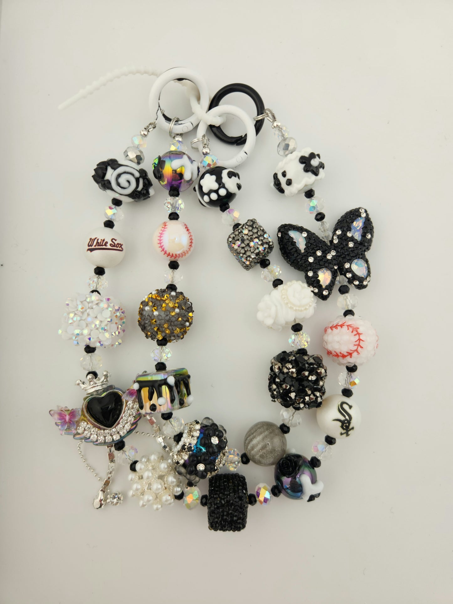 Professional Baseball Team Chain Charms