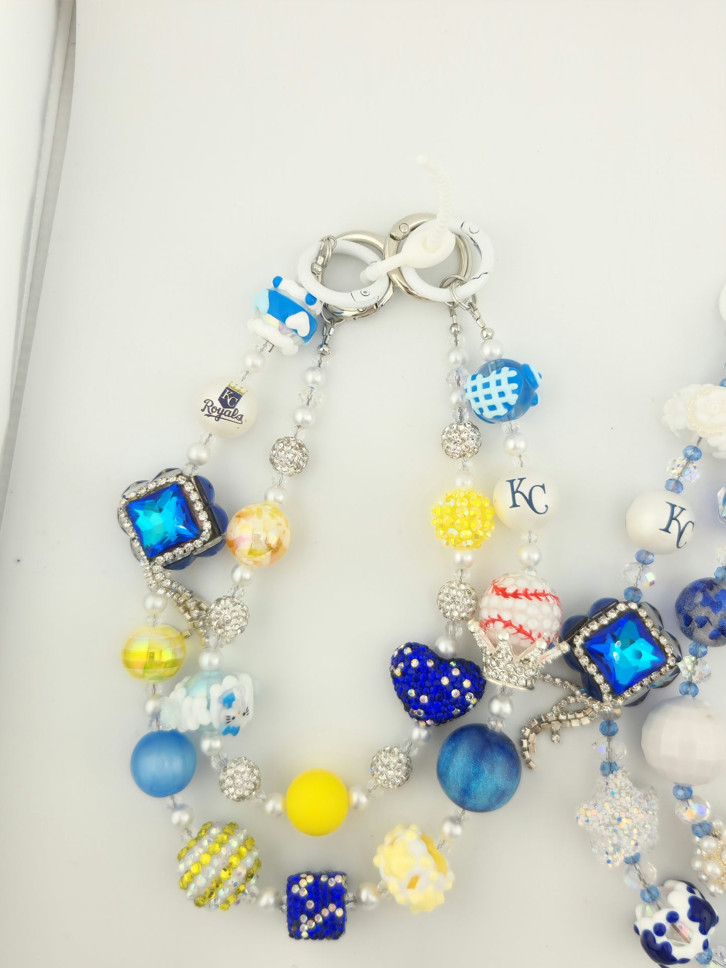 Professional Baseball Team Chain Charms