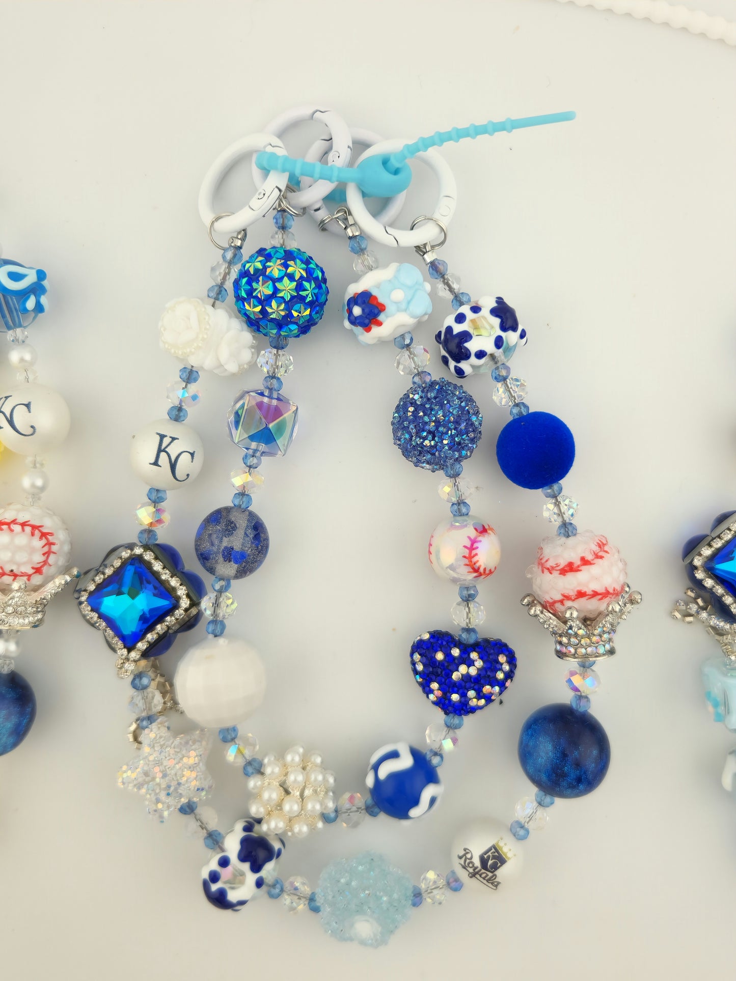 Professional Baseball Team Chain Charms