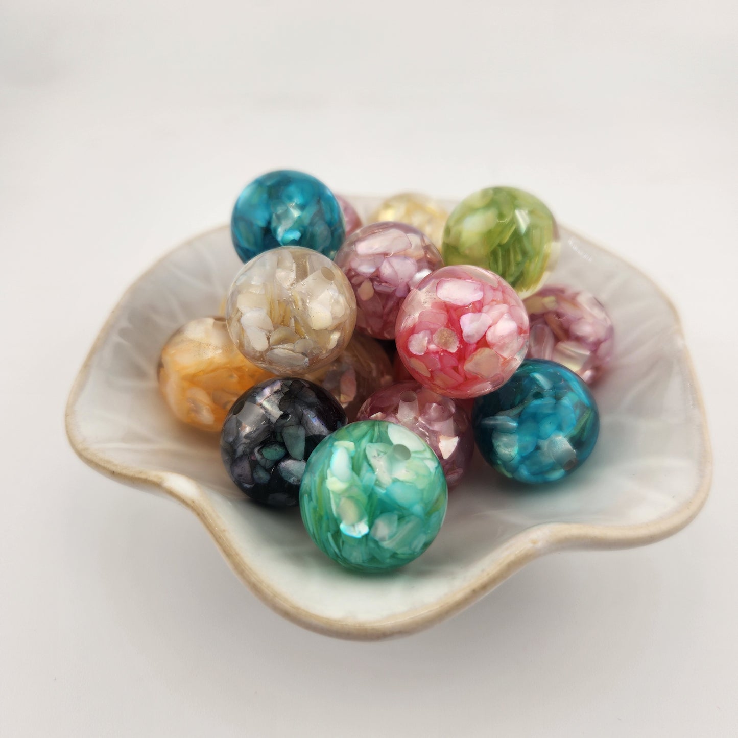 Loose Acrylic Beads by the Bag