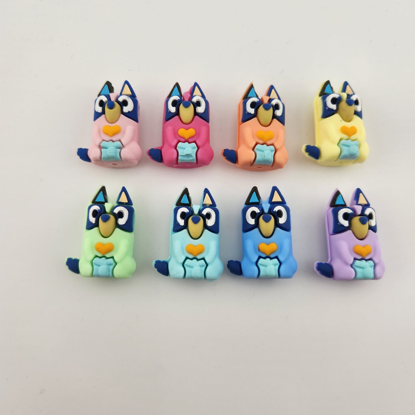 Blue Dog Keychain