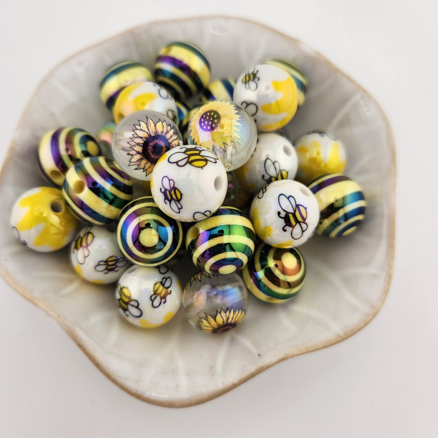 Loose Acrylic Beads by the Bag