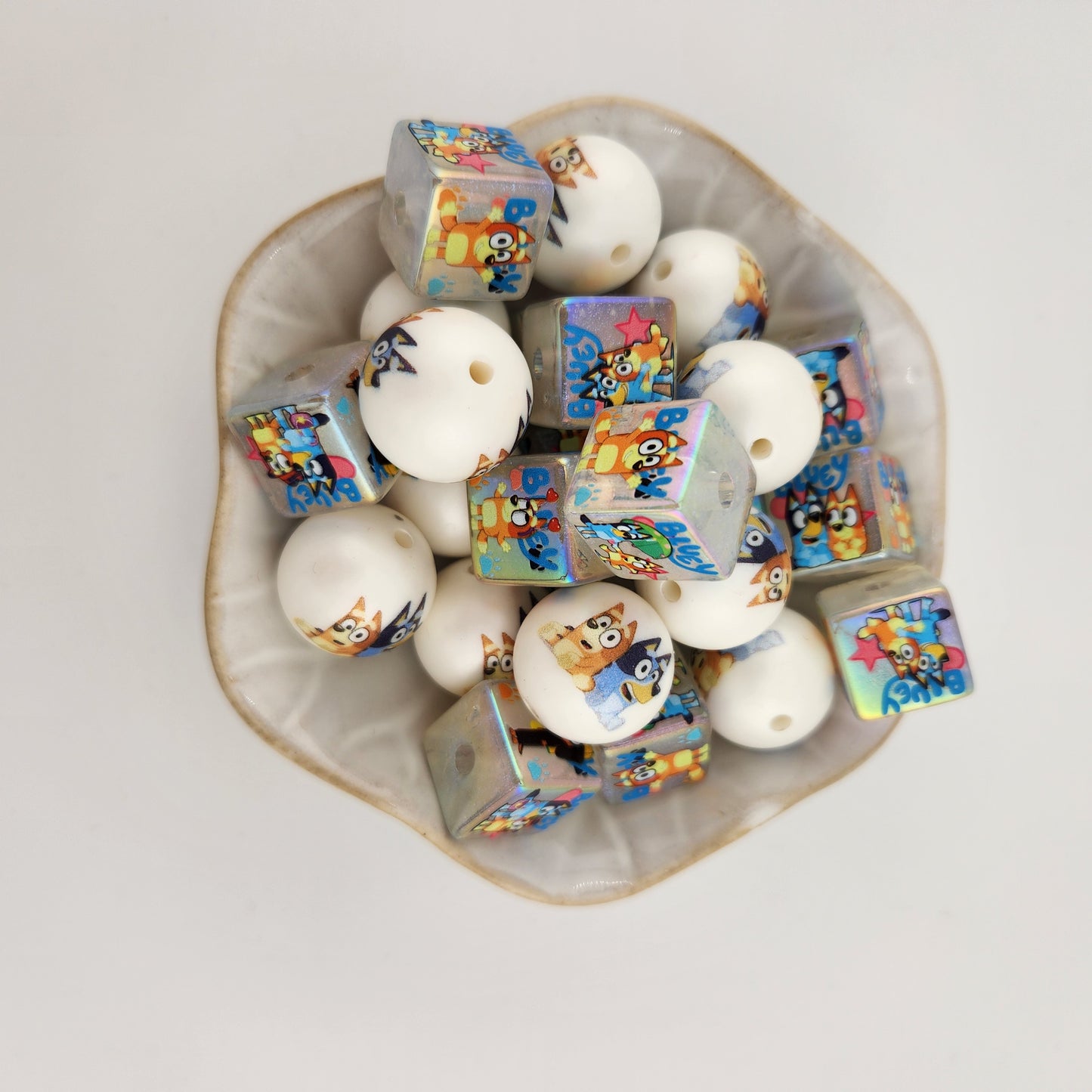 Loose Acrylic Beads by the Bag