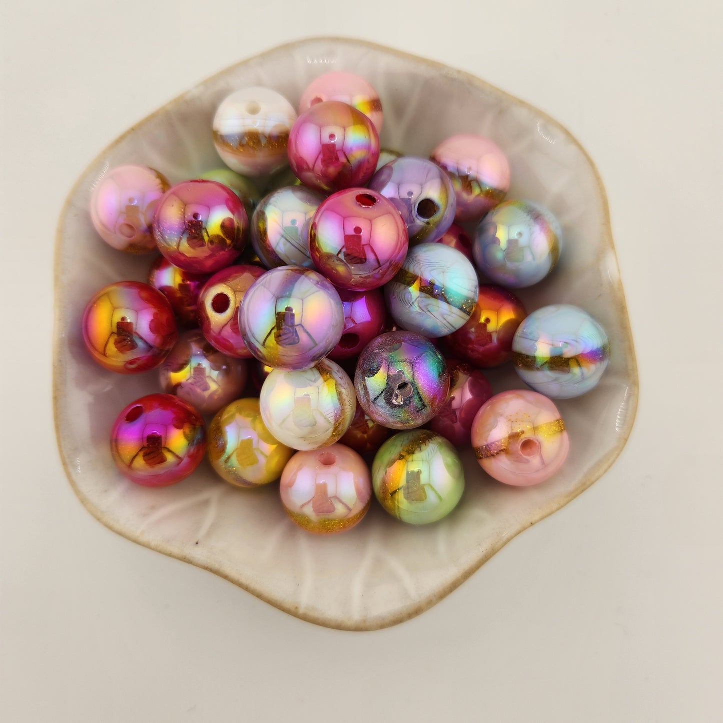 Loose Acrylic Beads by the Bag