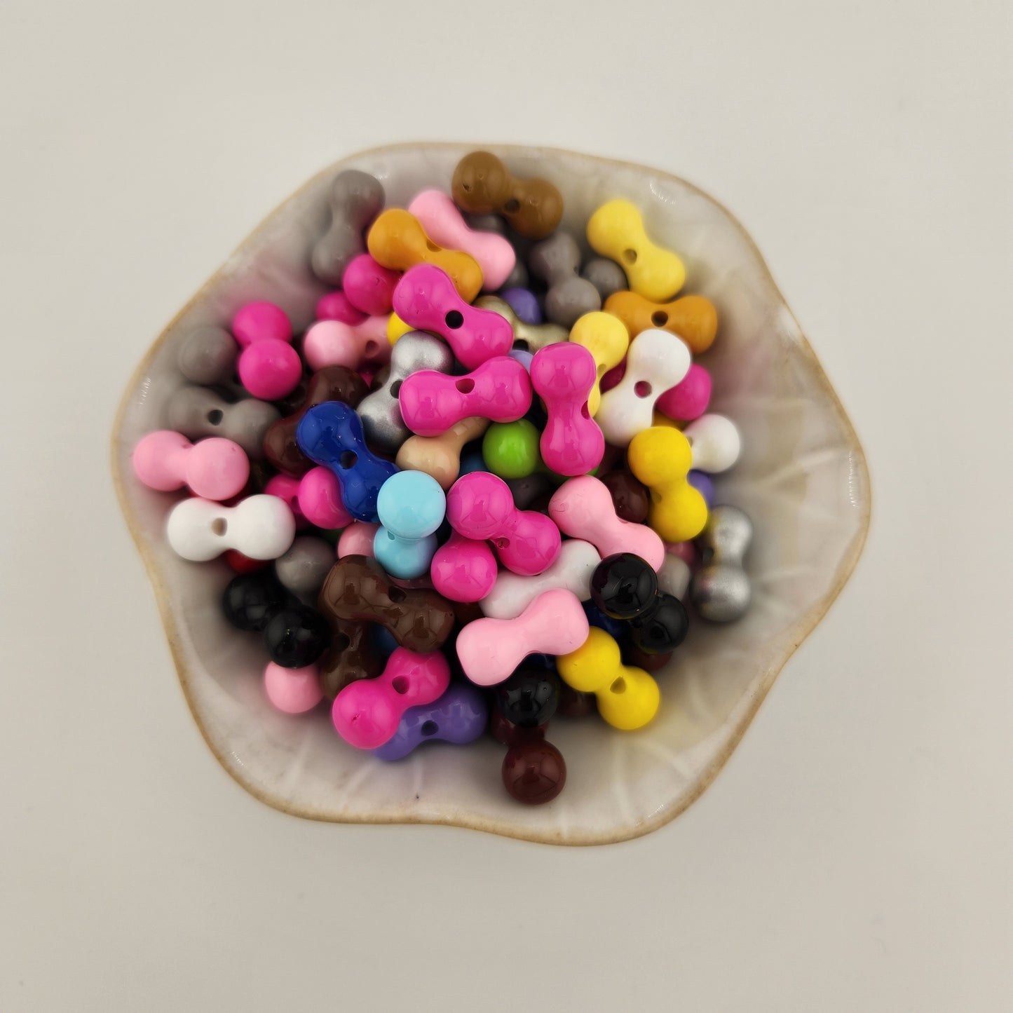 Loose Acrylic Beads by the Bag