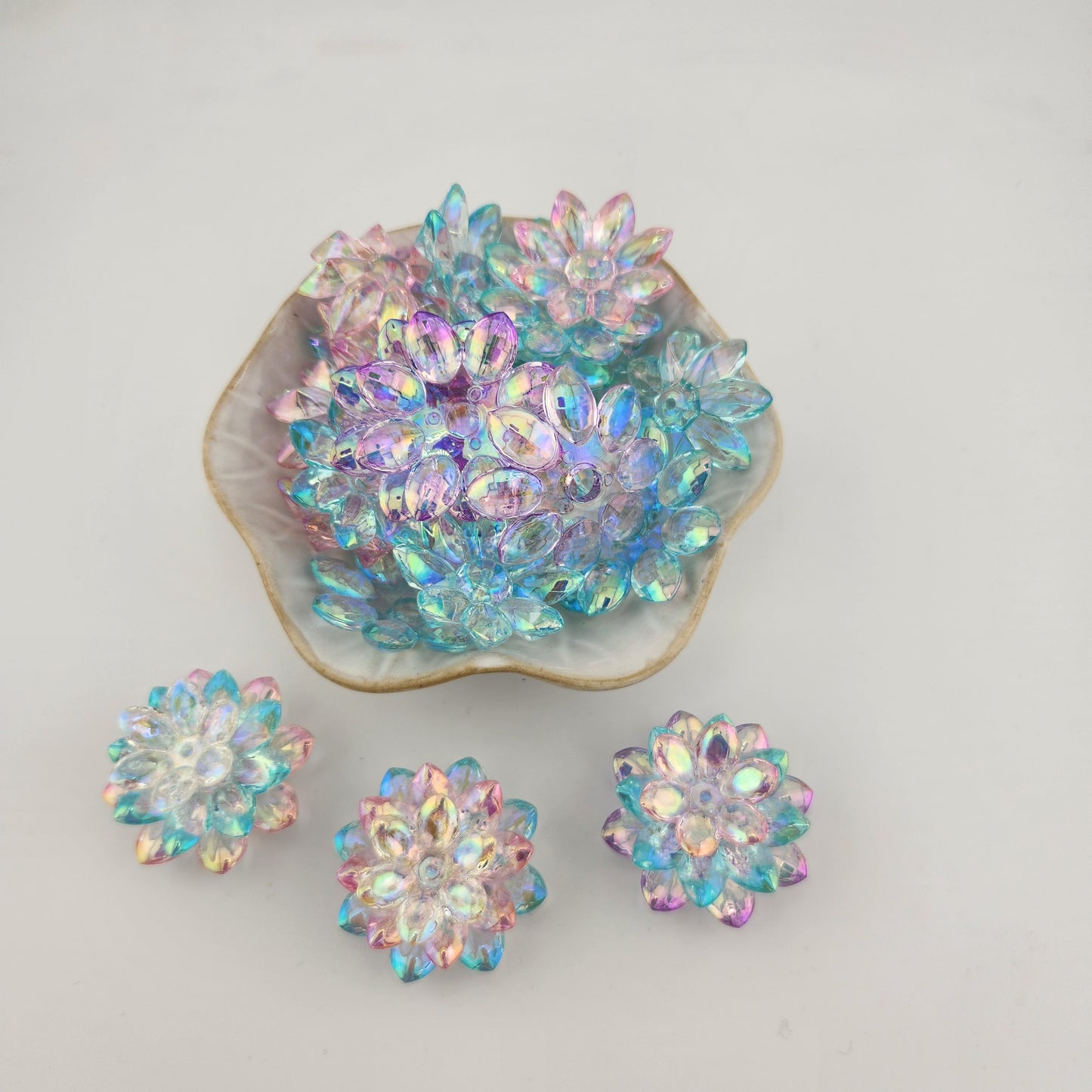 Loose Acrylic Beads by the Bag
