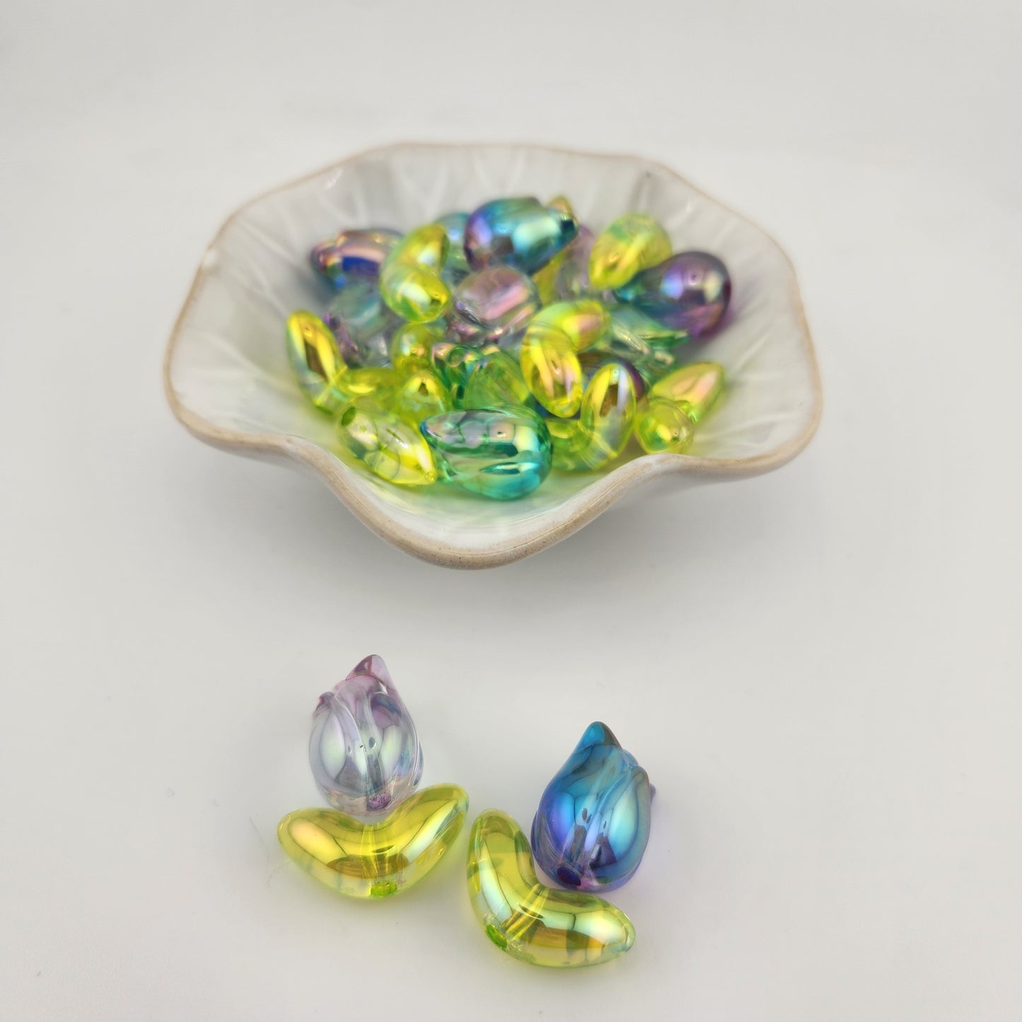 Loose Acrylic Beads by the Bag