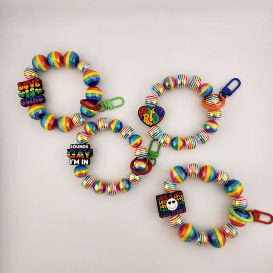 🌈Wristlet with Pride✨